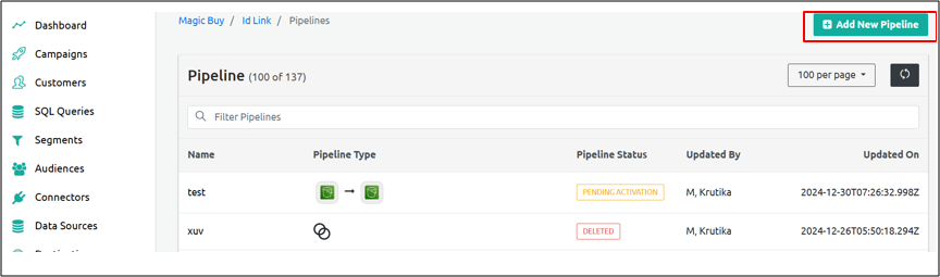 Pipelines