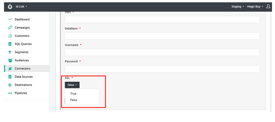 Connector SSL