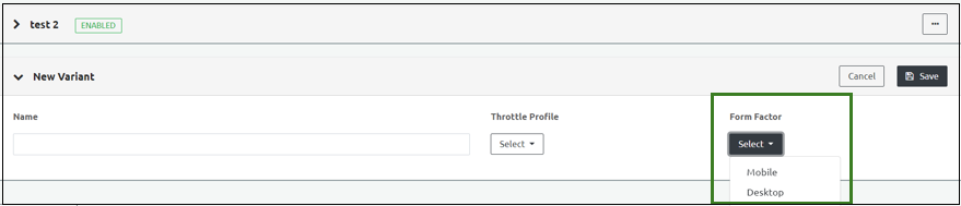 formfactor